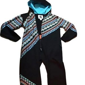 Unisex One Zip Wear Hoodie Pajamas Sleepwear Lounge L Adult One Piece Body Suit